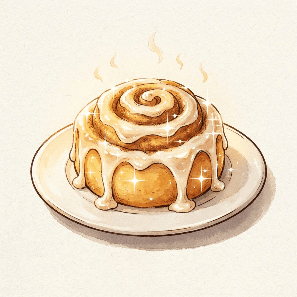 Cream Cheese Cinnamon Roll